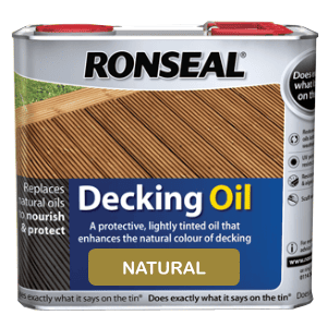 Decking components accessories kits: decking oil natural 2.5ltr Decking components accessories kits: decking oil natural 2.5ltr