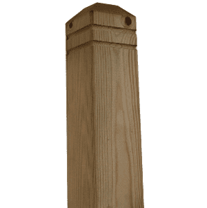 Decking components accessories kits: pattrice newel post 83 x 83 x 1200mm