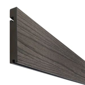 Composite decking: slate composite decking finishing board 3.6m