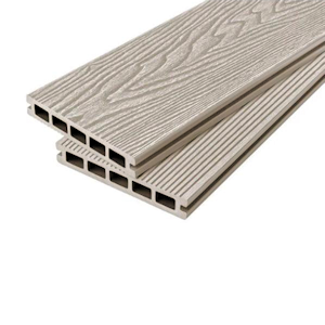 Composite decking: driftwood grooved & woodgrain deck 137 x 3600 x 23mm