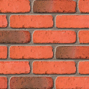 Decorative walling: cottage stock walling single brick
