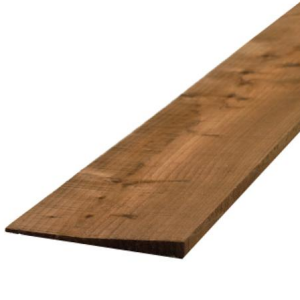 Fence posts accessories: treated featheredge 125mm x 1.8mtr