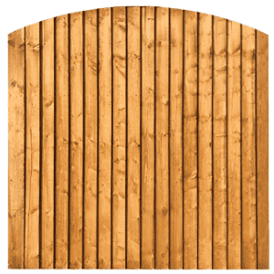 Fence panels trellis: dome featheredge fence panel 6ft x 6ft