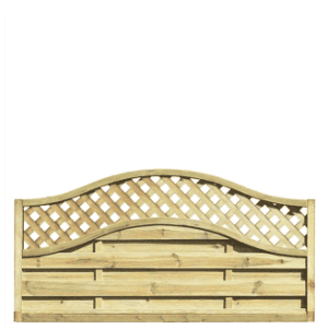 Fence panels trellis: elite st meloir fence panel 6ft x 3ft