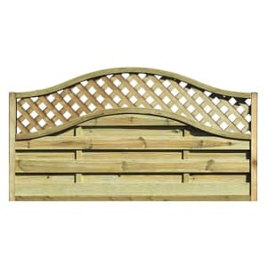 Fence panels trellis: elite st meloir fence panel 1.8mtr x 900mm