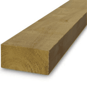 Garden sleepers: new jumbo railway sleepers brown 125mm x 250mm x 2.4mtr