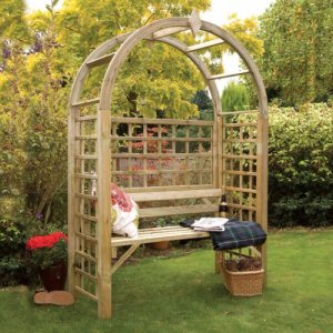 Garden arches and seats: montebello arbour
