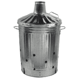 Gardening tools: 90ltr garden incinerator