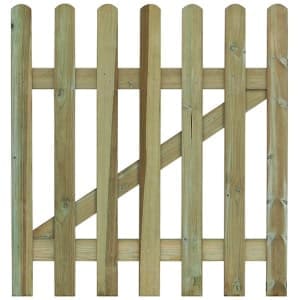 Gates: picket palisade gate 900mm x 900mm