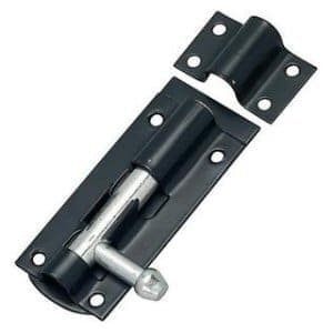 Gates: tower bolt 6 inch