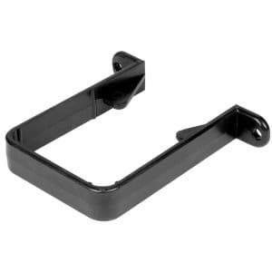 Downpipe fittings: downpipe brackets square black