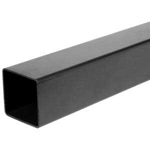 Downpipe fittings: downpipe 4mtr square black