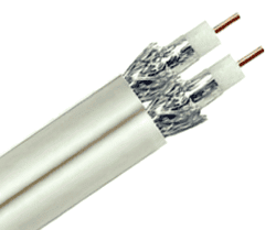 Electrical products: dual coaxial cable 10mtr