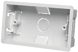 Electrical products: dry lining box 2 gang