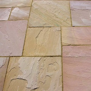 Natural stone paving: modak 10.2mtr2 natural stone paving pack