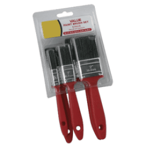 Paint emulsion: 5 piece decorators brush set