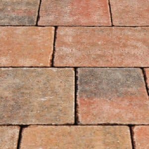 Tumbled pavers: cobble juniper tumbled paver 8m2 3 size pack