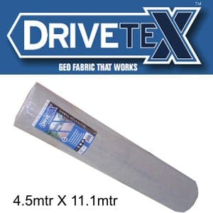 Paving accessories: drivetex 4.5m x 11.1m Paving accessories: drivetex 4.5m x 11.1m