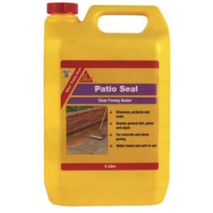 Paving accessories: patio sealer 5ltr Paving accessories: patio sealer 5ltr
