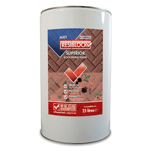 Paving accessories: resiblock superior matt 25ltr Paving accessories: resiblock superior matt 25ltr