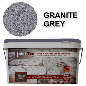 Paving accessories: joint tec granite grey jointing compound 15kg