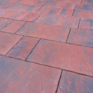 Balmoral patio paving kits: balmoral brindle riven paving pack 11.5mtr2