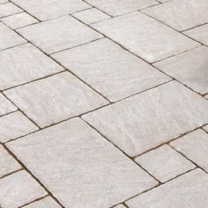 Driveway paving: silver granite driveway paving pack 9.60mtr2 pack