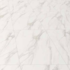 Porcelain paving: calacatta marble porcelain slab 900mm x 600mm