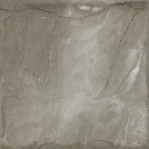 Porcelain paving: slack stone grey porcelain slab 400mm x 400mm