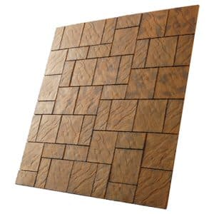 Patio paving kits random pattern: chalice honey brown 7.29mtr2 random pattern