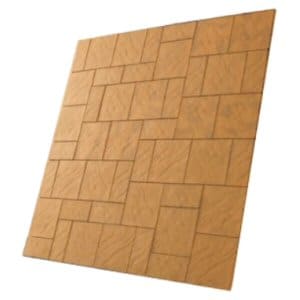 Patio paving kits random pattern: chalice mellow gold 7.29mtr2 random pattern