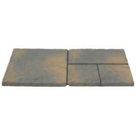 Patio paving kits super random pattern: winter stone 7.61mtr2 super random pattern paving