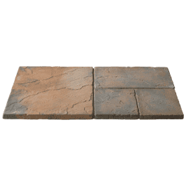 Patio paving kits super random pattern: acorn brown 7.61mtr2 super random pattern paving