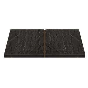 400mm x 400mm paving slabs: riven charcoal slab 400mm x 400mm x 40mm