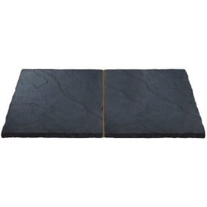 450mm x 450mm paving slabs: chalice welsh slate slab 450mm x 450mm