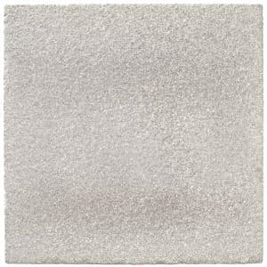 450mm x 450mm paving slabs: textured light grey slab 450mm x 450mm