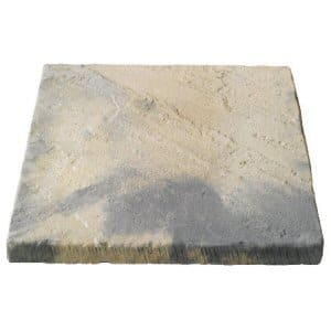 600mm x 600mm paving slabs: bronte weathered buff slab 600mm x 600mm