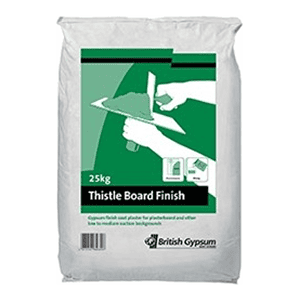 Plaster plasterboard: board finish plaster 25kg