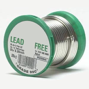 Plumbing accessories: lead free solder
