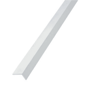 Pvc fascias soffits: french angle 25mm x 25mm x 6mtr