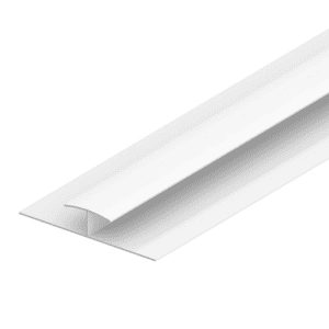 Pvc fascias soffits: pvcu h trim 5mtr