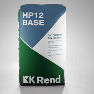 Rendering products: k rend hp12 base coat 25kg