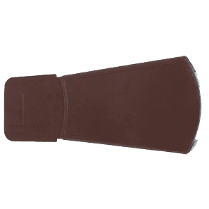 Roof slates tiles: universal dry verge brown