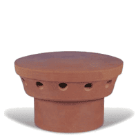 Roof slates tiles: chimney pepper pot 190mm spigot