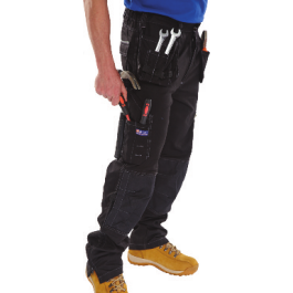 Safety wear: multi pocket work trousers