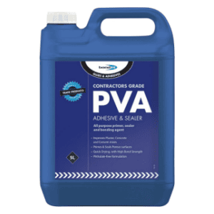 Sealants adhesives: bond it contractors 5l pva