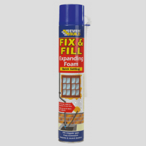 Sealants adhesives: expanding foam 750ml