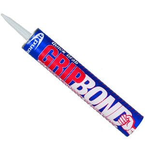 Sealants adhesives: grip bond grab adhesive 350ml