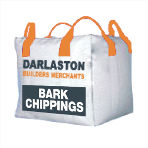 Soil compost: ornamental bark chippings bulk bag
