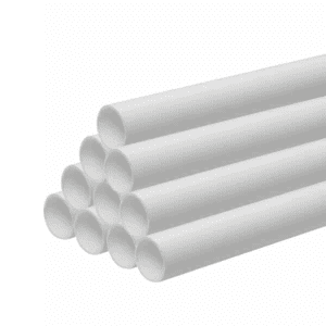 Soil pipe accessories: waste pipe 40mm x 3mtr white